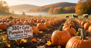 Cute Pumpkin Patch Captions