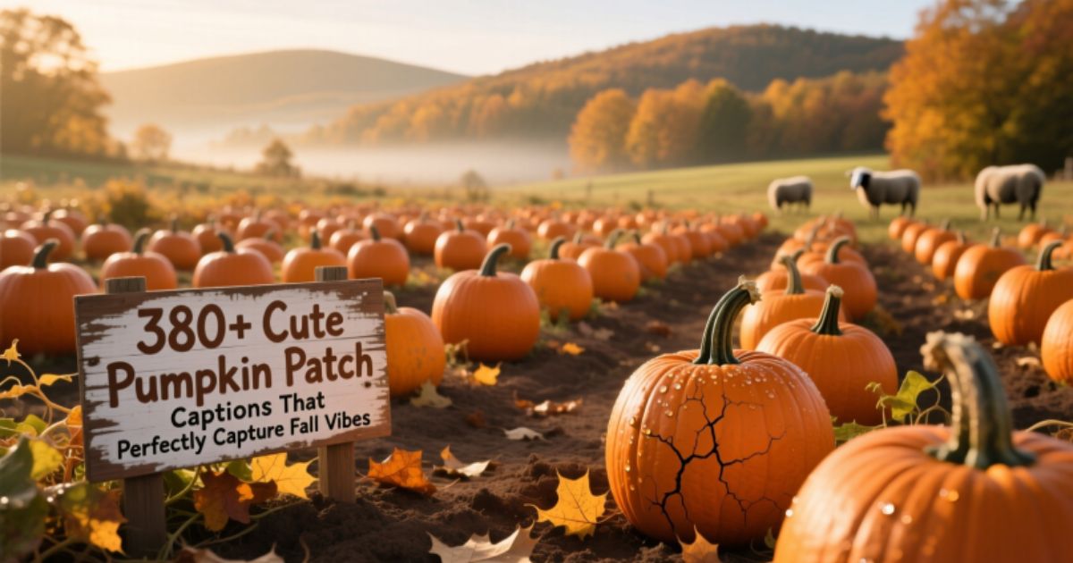 Cute Pumpkin Patch Captions